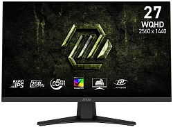 Монитор MSI 27" Mag 274QF E20 черный IPS LED 16:9 HDMI полуматовая 250cd 178гр/178гр 2560x1440 200Hz DP Quad 2K (1440p) 4.7кг