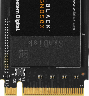 Накопитель SSD WD PCIe 4.0 x4 4000GB WDS400T2X0E Black SN850X M.2 2280