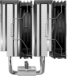 Устройство охлаждения(кулер) Deepcool AG620 G2 Soc-AM5/AM4/1200/1700/1851 серебристый/черный 4-pin 23.08-29.22dB Al+Cu 260W 1036gr Ret (R-AG620-BKNPMG2-G)