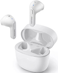 Гарнитура вкладыши Philips TAT2236WT/00 белый беспроводные bluetooth в ушной раковине