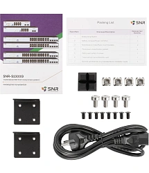 Коммутатор SNR SNR-S2300G-24TC (L2) 24x1Гбит/с 4xКомбо(1000BASE-T/SFP) управляемый