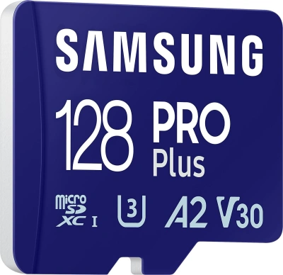 Флеш карта microSDXC 128GB Samsung MB-MD128SA Pro PLUS V30 + adapter