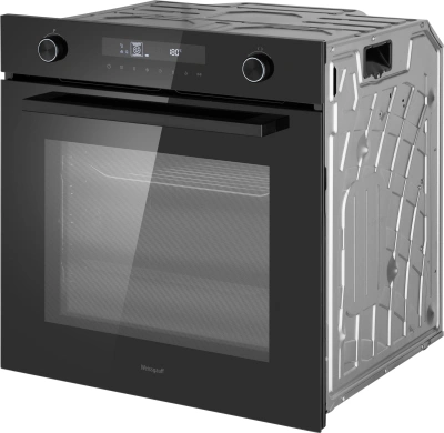Духовой шкаф Электрический Weissgauff EOM 741 PDB Black Edition черный