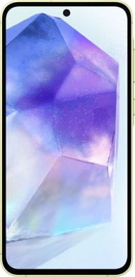 Смартфон Samsung SM-A556E Galaxy A55 5G 128Gb 8Gb желтый моноблок 3G 4G 2Sim 6.6" 1080x2340 Android 14 50Mpix 802.11 a/b/g/n/ac/ax NFC GPS GSM900/1800 GSM1900 Protect microSD max1024Gb