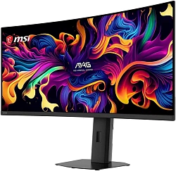 Монитор MSI 34" MPG 341CQP QD-OLED X28 черный QD OLED LED 21:9 HDMI матовая HAS 250cd 178гр/178гр 3440x1440 280Hz DP UW USB 9.3кг