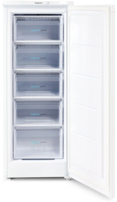 Морозильная камера Бирюса Б-414 белый