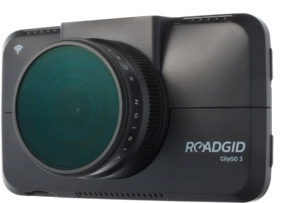 Видеорегистратор Roadgid CityGo 3 Wi-Fi AI черный 2Mpix 1440x2560 1440p 170гр. GPS NTK96675