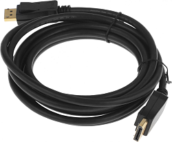 Кабель аудио-видео Buro BU-DP-v1.4-3m DisplayPort (m)/DisplayPort (m) 3м. черный