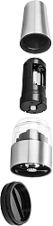 Мельница для перца/соли Rondell Dual RD-1717 стальной упак.:подарочная коробка