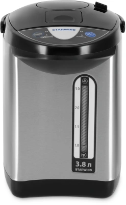 Термопот Starwind STP3822 3.8л. 800Вт серебристый/черный
