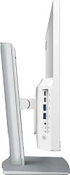 Моноблок MSI Modern AM242P 12M-672RU 23.8" Full HD i5 1235U (1.3) 16Gb SSD512Gb Iris Xe Windows 11 Pro GbitEth WiFi BT 120W клавиатура мышь Cam белый 1920x1080