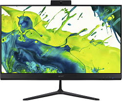 Моноблок Acer Aspire C24B-GMTL 23.8" Full HD Core Ultra 5 115U (1.5) 16Gb SSD512Gb HDG Eshell GbitEth WiFi BT клавиатура мышь Cam черный 1920x1080