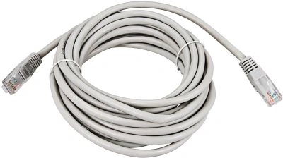 Патч-корд Rexant 18-1006 UTP RJ-45 вил.-вилка RJ-45 кат.5E 3м серый ПВХ