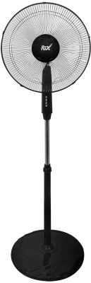 Вентилятор напольный RIX RSF-4500R 45Вт скоростей:3 ПДУ черный