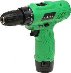 Дрель-шуруповерт Zitrek Green 12-Li-ion аккум. патрон:быстрозажимной (063-4041)