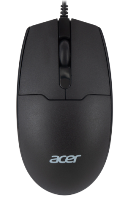 Мышь Acer OMW126 черный оптическая 1200dpi USB 3but (ZL.MCEEE.010)