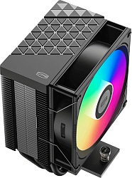 Устройство охлаждения(кулер) PcCooler R300 ARGB Soc-AM5/AM4/1200/1700/1851 черный 4-pin 18-30dB Al+Cu 150W Ret (R300-BKAWYX-US)