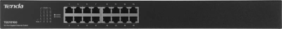 Коммутатор Tenda TEG1016G (L2) 16x1Гбит/с неуправляемый