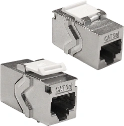 Повторитель портов Lanmaster LAN-KCP45S5E KeystoneRJ45 кат.5E стальной
