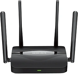 Роутер беспроводной Mercusys MR25BE BE3600 10/100/1000BASE-TX черный