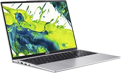 Ноутбук Acer Aspire Lite AL16-54P-566Z Core 5 120U 16Gb SSD512Gb Intel Graphics 16" IPS WUXGA (1920x1200) без ОС silver WiFi BT Cam 5100mAh (NX.D76CD.005)