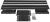 Стойка двухрамная NTSS NTSS-2POR24U/600-1000-BL 24U 550ммx1000мм 600кг черный