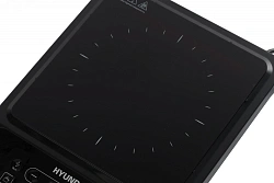 Плита Индукционная Hyundai HYC-0101 черный стеклокерамика (настольная)