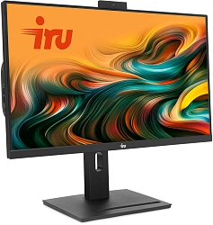 Моноблок IRU Tactio 23IM 23.8" Full HD i5 13420H (2.1) 16Gb SSD512Gb UHDG без ОС WiFi BT 120W Cam черный 1920x1080 (RUS)