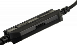 Наушники с микрофоном A4Tech Bloody G350 черный 2м мониторные USB оголовье (G350 USB/ BLACK)