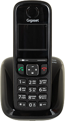 Р/Телефон Dect Gigaset AS690 SYS черный АОН