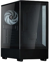 Корпус Zalman P10 черный без БП mATX 6x120mm 2x140mm 1xUSB3.0 audio bott PSU