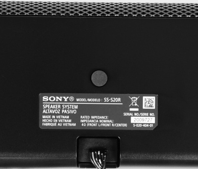 Саундбар Sony HT-S20R 5.1 400Вт черный