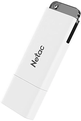 Флеш Диск Netac 128GB U185 NT03U185N-128G-32WH USB3.0 белый