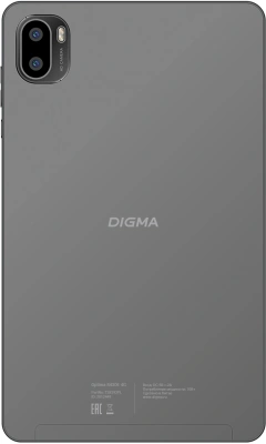 Планшет Digma Optima 8430E 4G T606 (1.6) RAM4Gb ROM64Gb 8" IPS 1280x800 4G 1Sim Android 14 серый 5Mpix 2Mpix BT WiFi microSD 128Gb 4000mAh