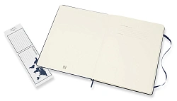 Блокнот Moleskine CLASSIC QP092B20 XLarge 190х250мм 192стр. нелинованный твердая обложка синий