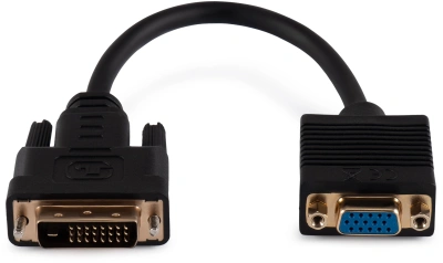 Переходник Buro DVI-D (m) VGA (f) 0.23м (BU-DVI-VGA) черный