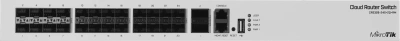 Коммутатор MikroTik CRS326-24S+2Q+RM (L3) 1x100Мбит/с 24SFP+ 2xQSFP+ управляемый