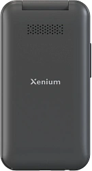 Мобильный телефон Xenium X680 темно-серый раскладной 2Sim 2.8" 240x320 Nucleus 0.3Mpix GSM900/1800 MP3 FM microSD max32Gb