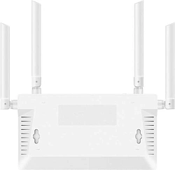 Роутер Huawei AX1 WS5203 (53030BYV) AC1200 10/100/1000BASE-TX/Wi-Fi белый