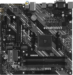 Материнская плата Asus PRIME B550M-K Soc-AM4 AMD B550 4xDDR4 mATX AC`97 8ch(7.1) GbLAN RAID+VGA+DVI+HDMI