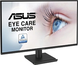 Монитор Asus 27" VA27AQ черный IPS LED 1ms 16:9 HDMI M/M матовая 1000:1 350cd 178гр/178гр 2560x1440 75Hz DP 2K 6.2кг