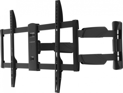 Кронштейн для телевизора Ultramounts UM909 черный 37"-75" макс.35кг настенный поворотно-выдвижной и наклонный