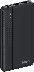 Мобильный аккумулятор Buro BP10A 10000mAh 10W 2A 2xUSB-A/USB-C черный (BP10A10PBK)