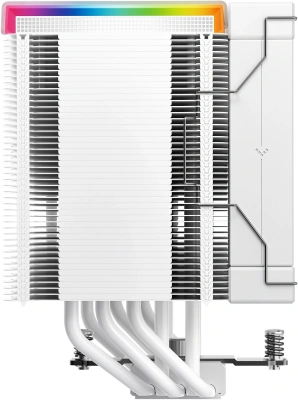 Устройство охлаждения(кулер) Deepcool AK500 Digital Pro ARGB Soc-AM5/AM4/1200/1700/1851 белый 4-pin 25dB Al+Cu LCD 240W 1346gr Ret (R-AK500-WHAPMN-G)