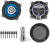 Колонки автомобильные Digma DCA-B402 160Вт 90дБ 4Ом 10см (4дюйм) (ком.:2кол.) коаксиальные двухполосные