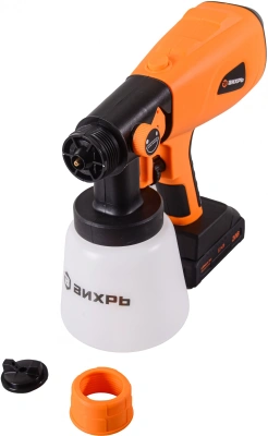 Краскопульт Вихрь АКП-20Li бак:1000мл 800мл/мин