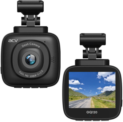 Видеорегистратор ACV GQ120 черный 1080x1920 1080p 120гр. GPCV1167