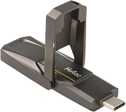 Флеш Диск Netac 256GB US5 NT03US5C-256G-32TA USB3.2 серый