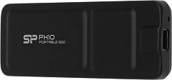 Накопитель SSD Silicon Power USB-C 4TB SP040TBPSDPX10CK PX10 черный