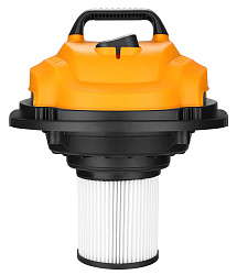 Строительный пылесос Deko DKVC-1400-15P 1400Вт (уборка: сухая) черный